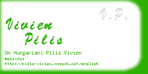 vivien pilis business card